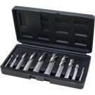 Alcock HSS Slot Drill / End Mill Set 10 Piece Imperial