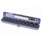 Kincrome Air Impact Socket Set 10 Piece AF 1/2 inch Square Drive