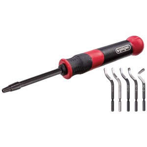 Geiger Deburring tool with telescopic holder and 5 no. 3.2 mm  C-blades