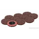 50mm Maroon Abrasive Disc (Pack of 10)