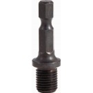 1/4" Male Hex - 3/8 x 24 thread