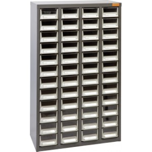 Geiger A7 48 Drawer  Parts Cabinet. 586W mm x 222D mm x 937H mm