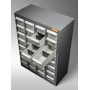 Geiger A8 32 Drawer Parts Cabinet. 466W mm x 222D mm x 642H mm