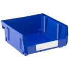 Geiger Medium Duplex Blue Bin, C/W CBoard. 279 mm x 276 mm x 127 mm