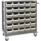 Geiger 30 Drawer Parts Cabinet. 980W mm x 400D mm x 1010H mm