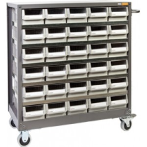 Geiger 30 Drawer Parts Cabinet. 980W mm x 400D mm x 1010H mm