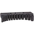 Geiger 1/2 Inch 13 Piece Metric Socket Set