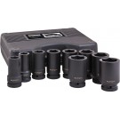 Geiger 1 Inch 9 Piece Imperial Socket Set