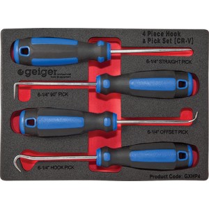 Geiger 4 Piece Hook and Pick Set