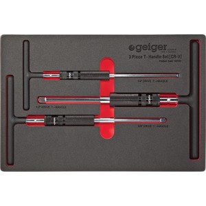 Geiger 3 Piece T-Handle Set