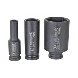 Kincrome Impact Socket Deep Metric 1/2 Square Drive 8mm