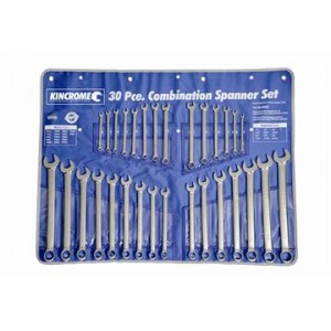 Kincrome Combination Spanner Set 30 Piece Metric and Imperial