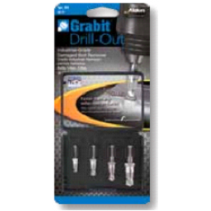 Grabit 4pce. Bolt Extractor Kit 1/4" - 1/2" DRILL OUT