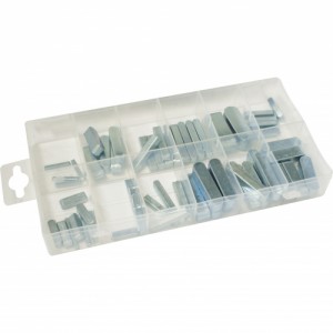 Key Steel Assortment Imperial (SAE) 60 Piece